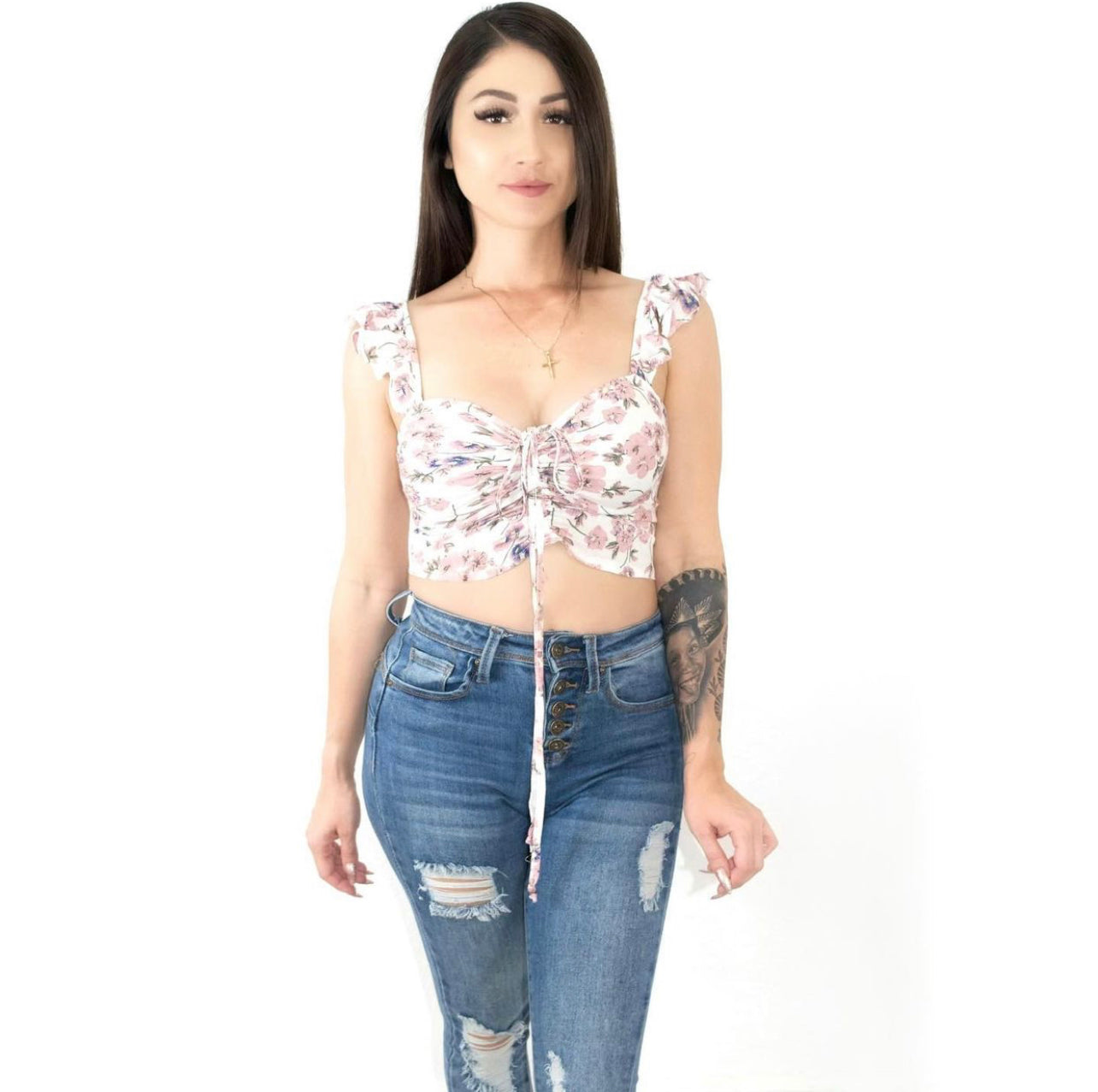 Flor Crop Top