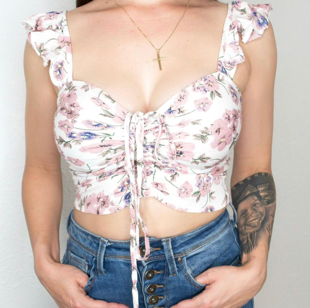 Flor Crop Top