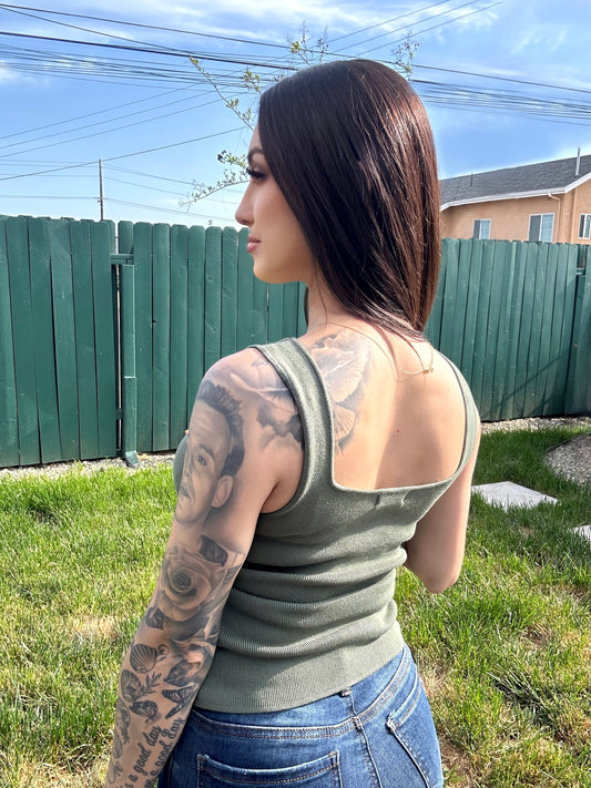 Ricky Tank Top (Green)